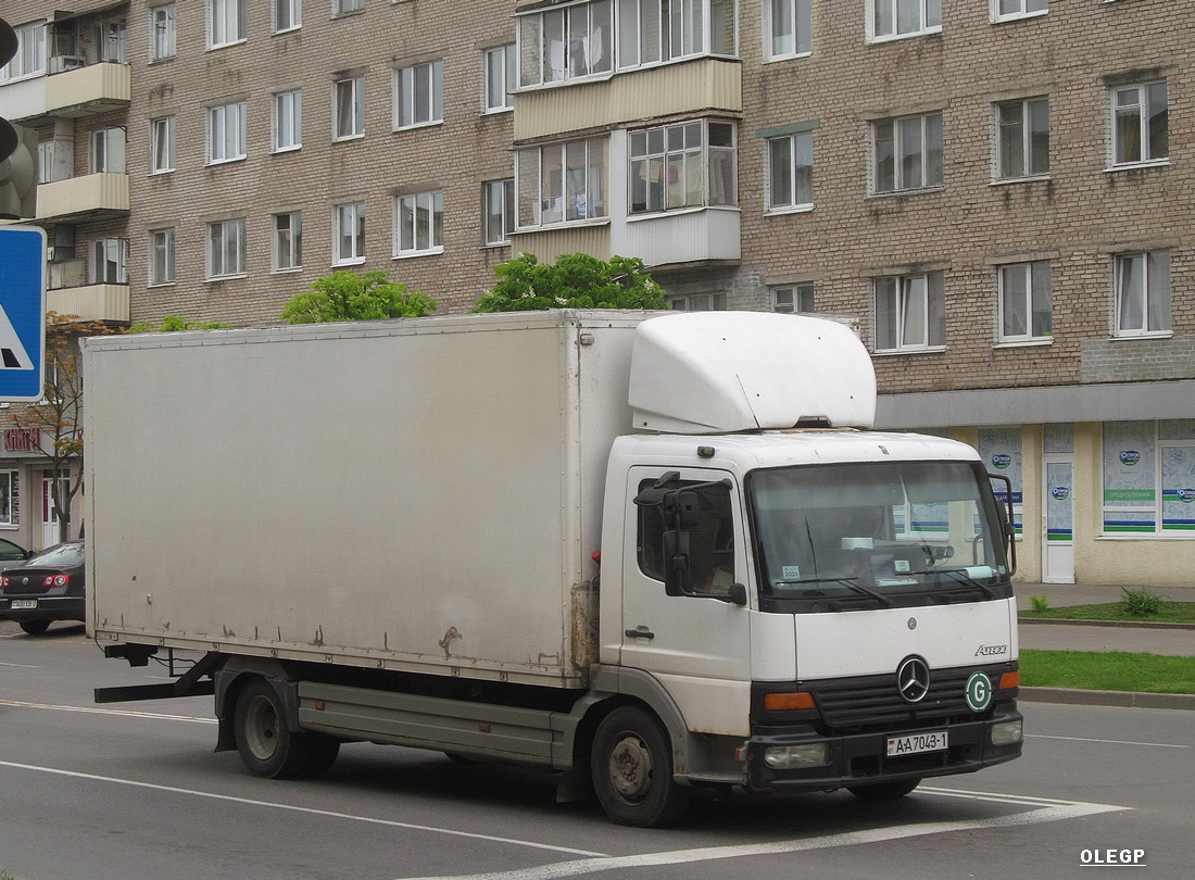 Брестская область, № АА 7043-1 — Mercedes-Benz Atego (общ.м)