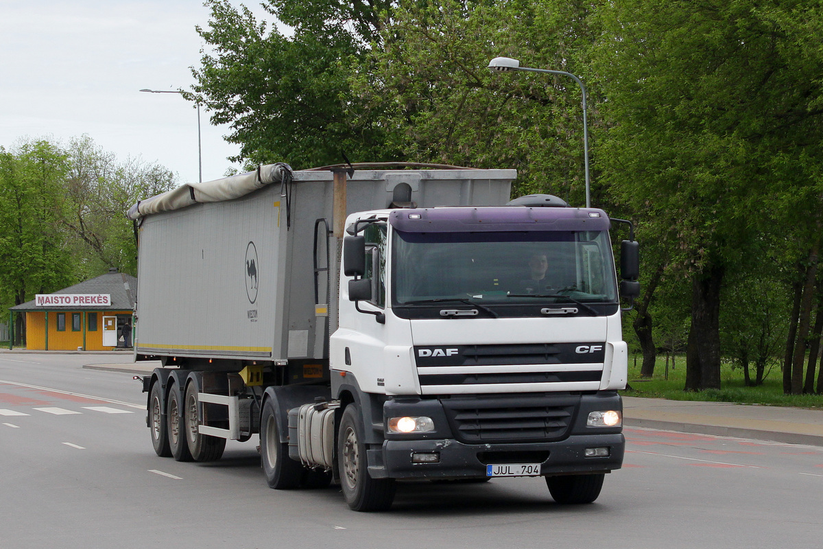 Литва, № JUL 704 — DAF CF85 FT