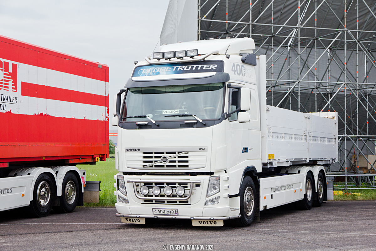 Новгородская область, № С 400 ОМ 53 — Volvo ('2008) FH.400 [X9P]; Московская область — Фестиваль Truckfest 2021 — май