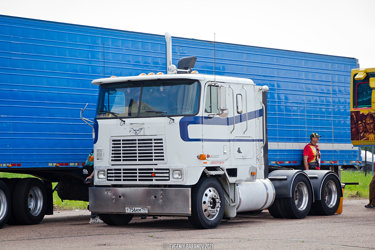 Москва, № Т 756 КМ 197 — International 9800 [SRS, SRR]; Московская область — Фестиваль Truckfest 2021 — май