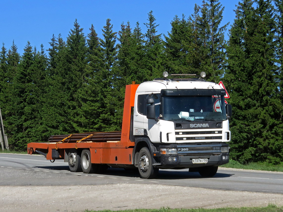 Московская область, № К 727 ВС 150 — Scania ('1996) P380