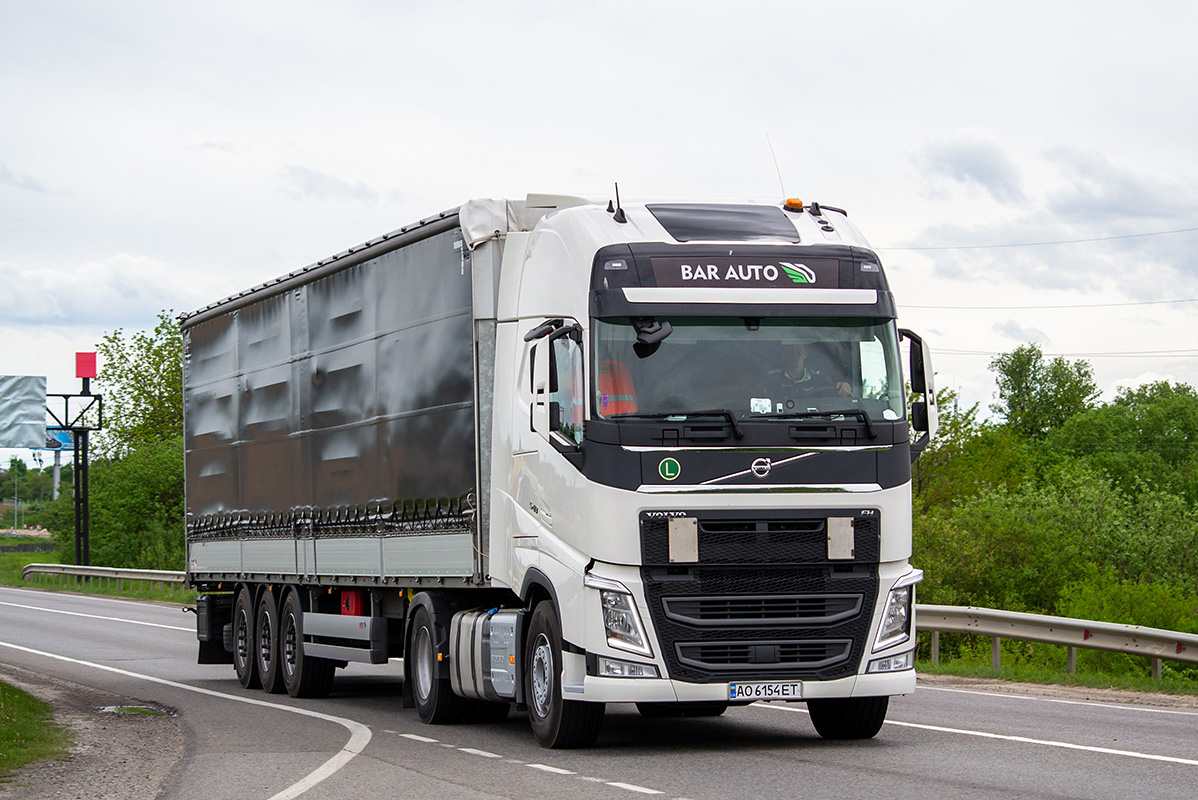 Закарпатская область, № АО 6154 ЕТ — Volvo ('2012) FH.540