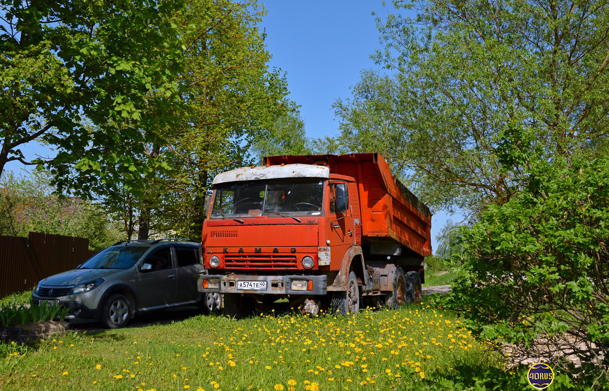 Калужская область, № А 574 ТЕ 40 — КамАЗ-5410