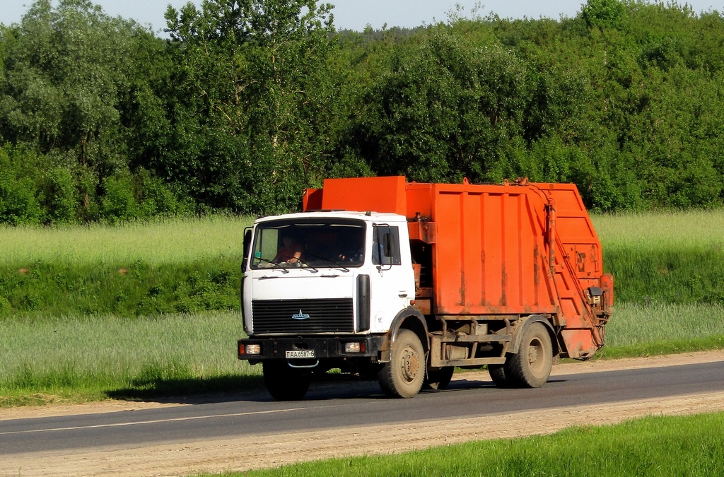 Могилёвская область, № АА 6587-6 — МАЗ-5337 (общая модель)