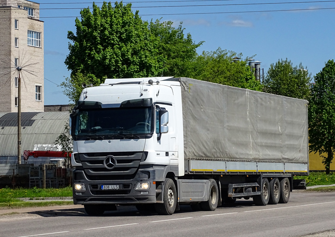 Эстония, № 838 LLS — Mercedes-Benz Actros ('2003) 1841