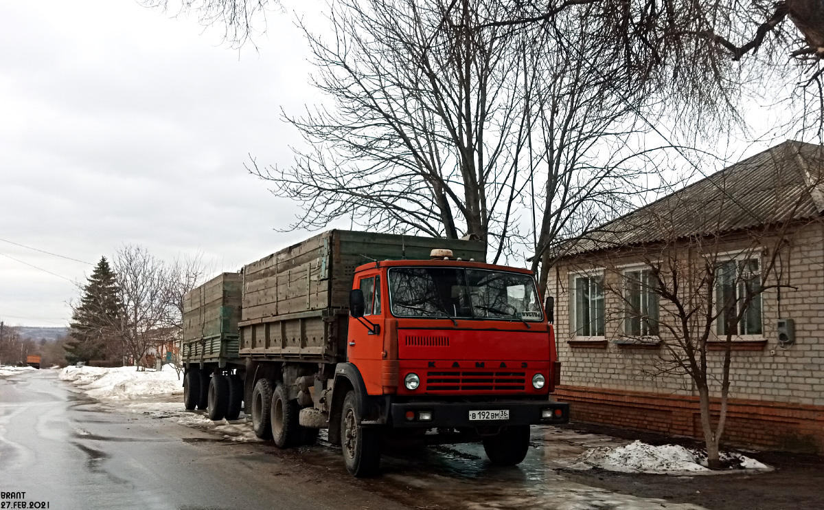 Воронежская область, № В 192 ВМ 36 — КамАЗ-5320