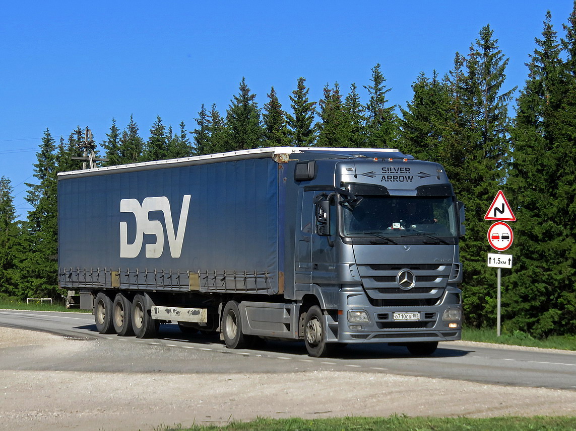 Нижегородская область, № О 710 СХ 152 — Mercedes-Benz Actros ('2009) 1844