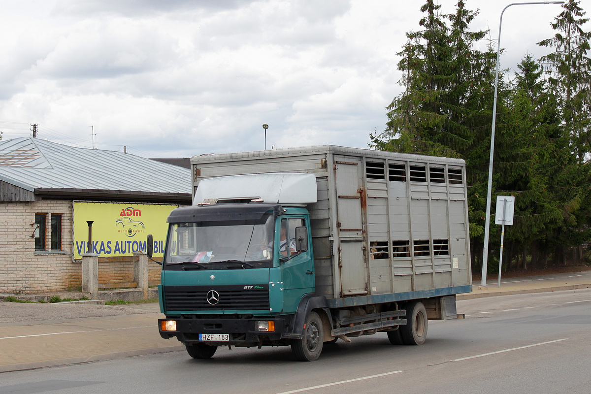 Литва, № HZF 153 — Mercedes-Benz LK 917