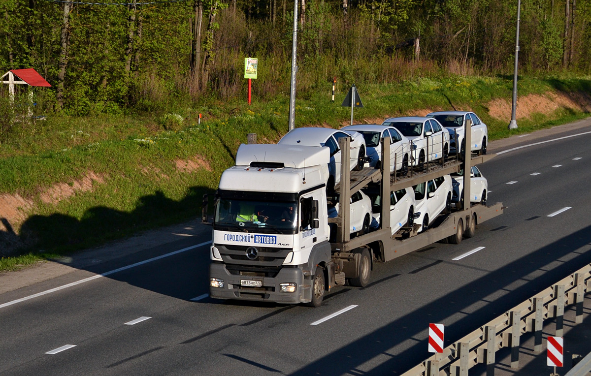 Москва, № В 875 НХ 777 — Mercedes-Benz Axor 1840 [Z9M]