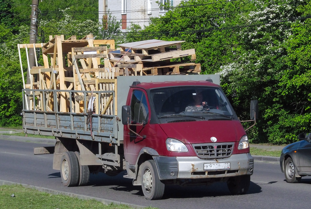 Калужская область, № У 970 РУ 77 — ГАЗ-33106 "Валдай"