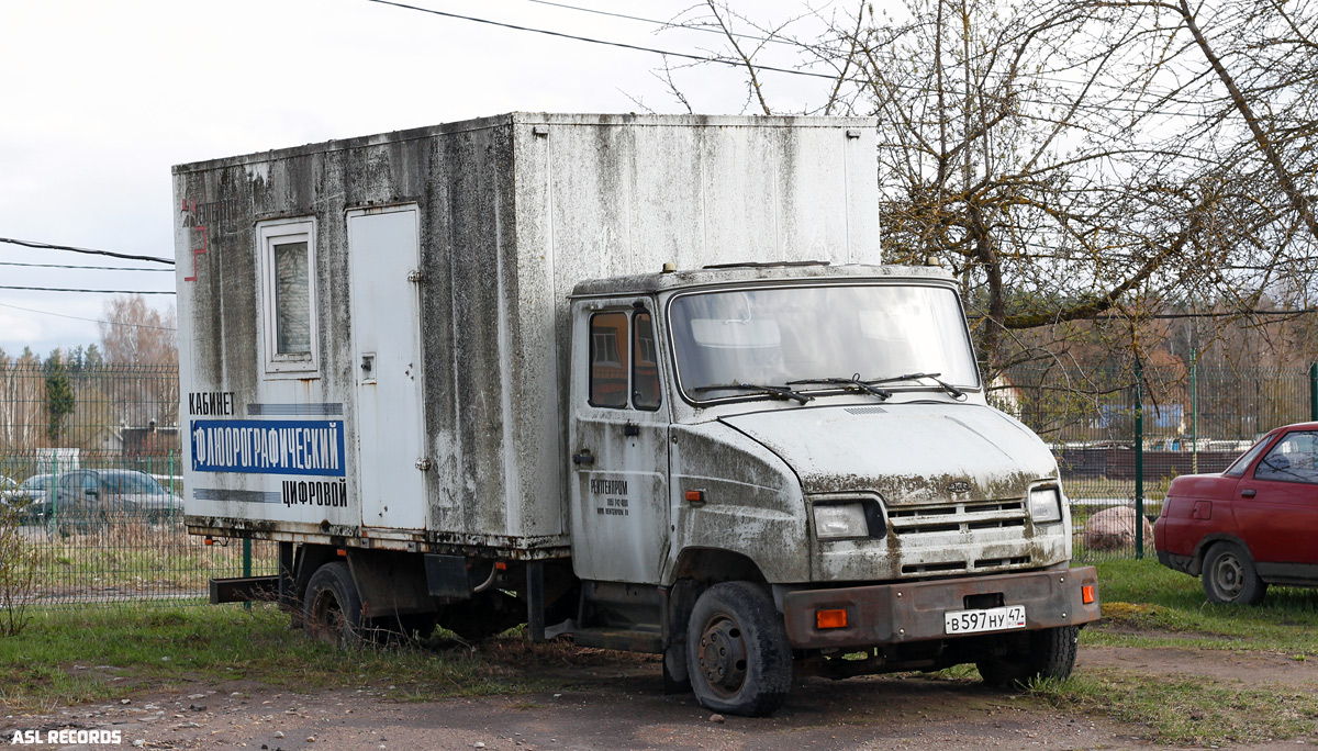 Ленинградская область, № В 597 НУ 47 — ЗИЛ-5301E2 "Бычок"