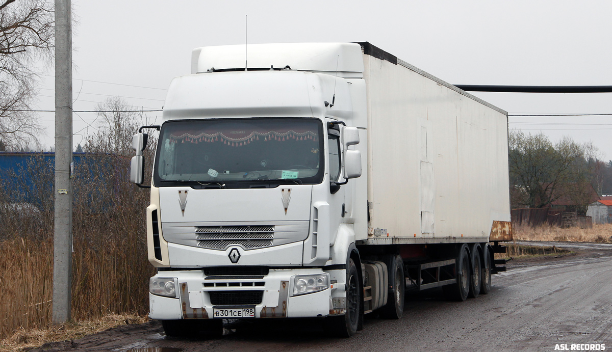 Санкт-Петербург, № В 301 СЕ 198 — Renault Premium ('2006)