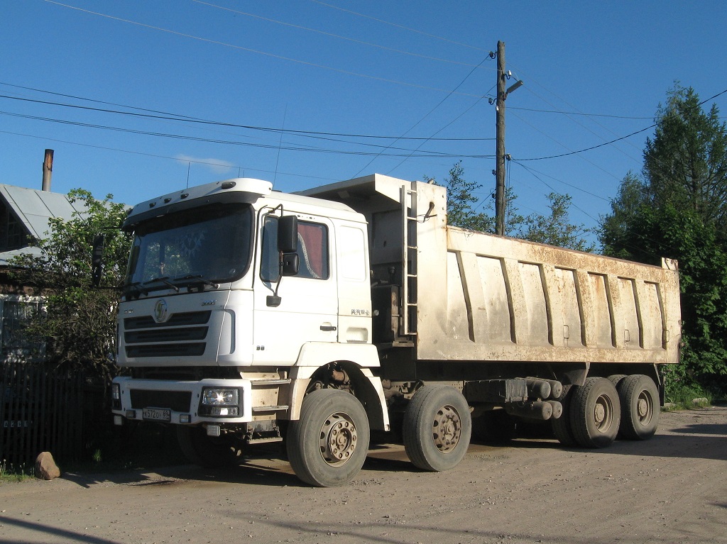 Тверская область, № К 572 ОУ 69 — Shaanxi Shacman F3000 SX331x