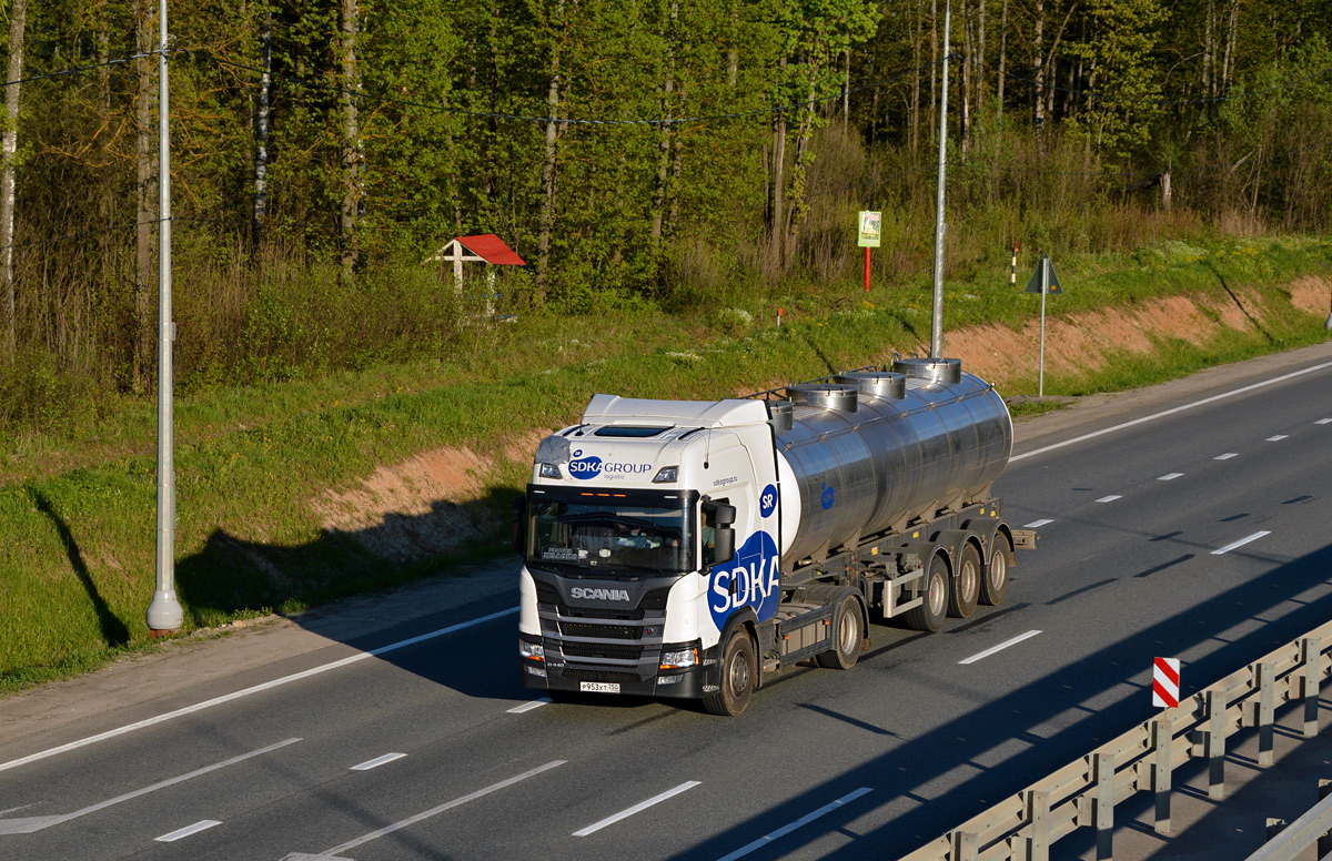 Московская область, № Р 953 ХТ 750 — Scania ('2016) G440