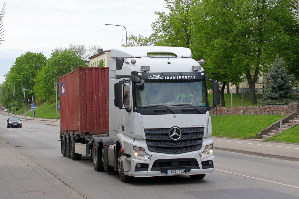 Литва, № LNK 660 — Mercedes-Benz Actros ('2011) 2551