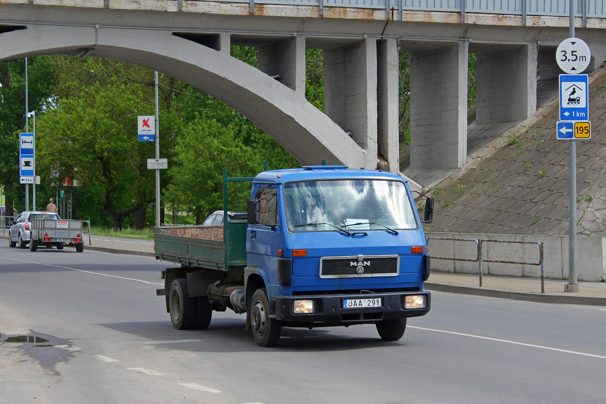 Литва, № JAA 291 — MAN Volkswagen G90