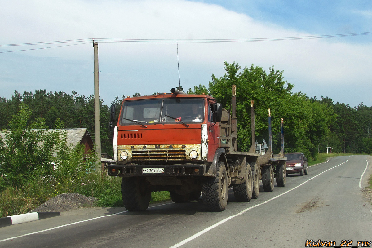 Алтайский край, № Р 270 СТ 22 — КамАЗ-43101