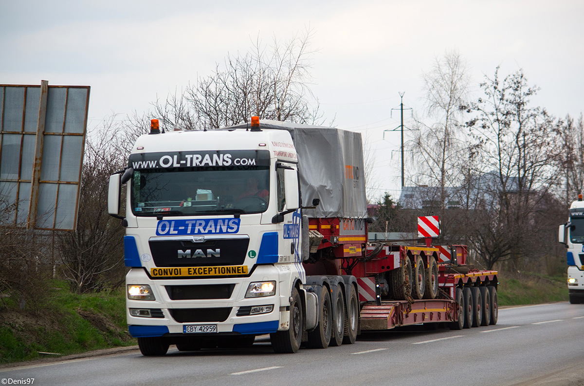 Польша, № CBY 42959 — MAN TGX ('2007) 41.540