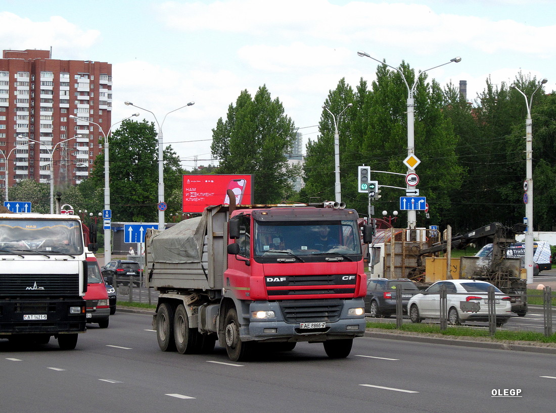 Минск, № АЕ 8866-7 — DAF CF85 FAT