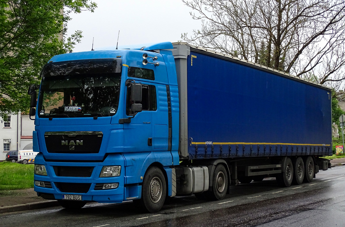 Эстония, № 782 BGS — MAN TGX ('2007) 18.440