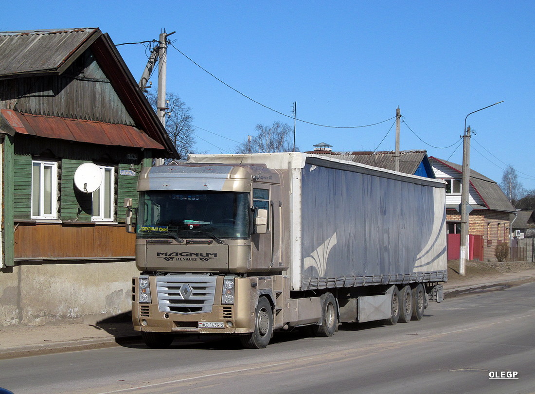 Минская область, № АО 1437-5 — Renault Magnum E-Tech ('2001)