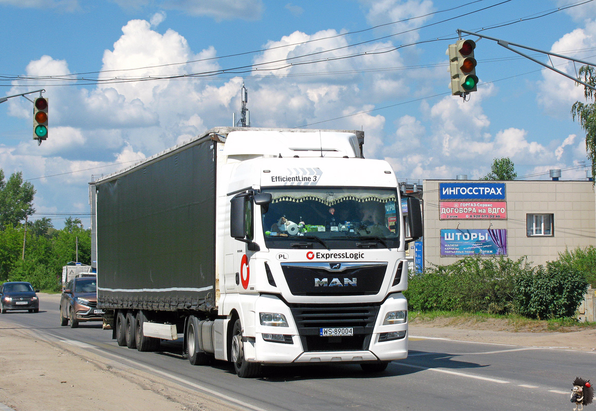 Польша, № WS 89004 — MAN TGX ('2016) (Общая модель)