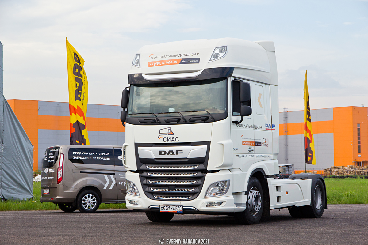 Московская область, № С 851 ХС 750 — DAF XF Euro6 FT; Московская область — Фестиваль Truckfest 2021 — май