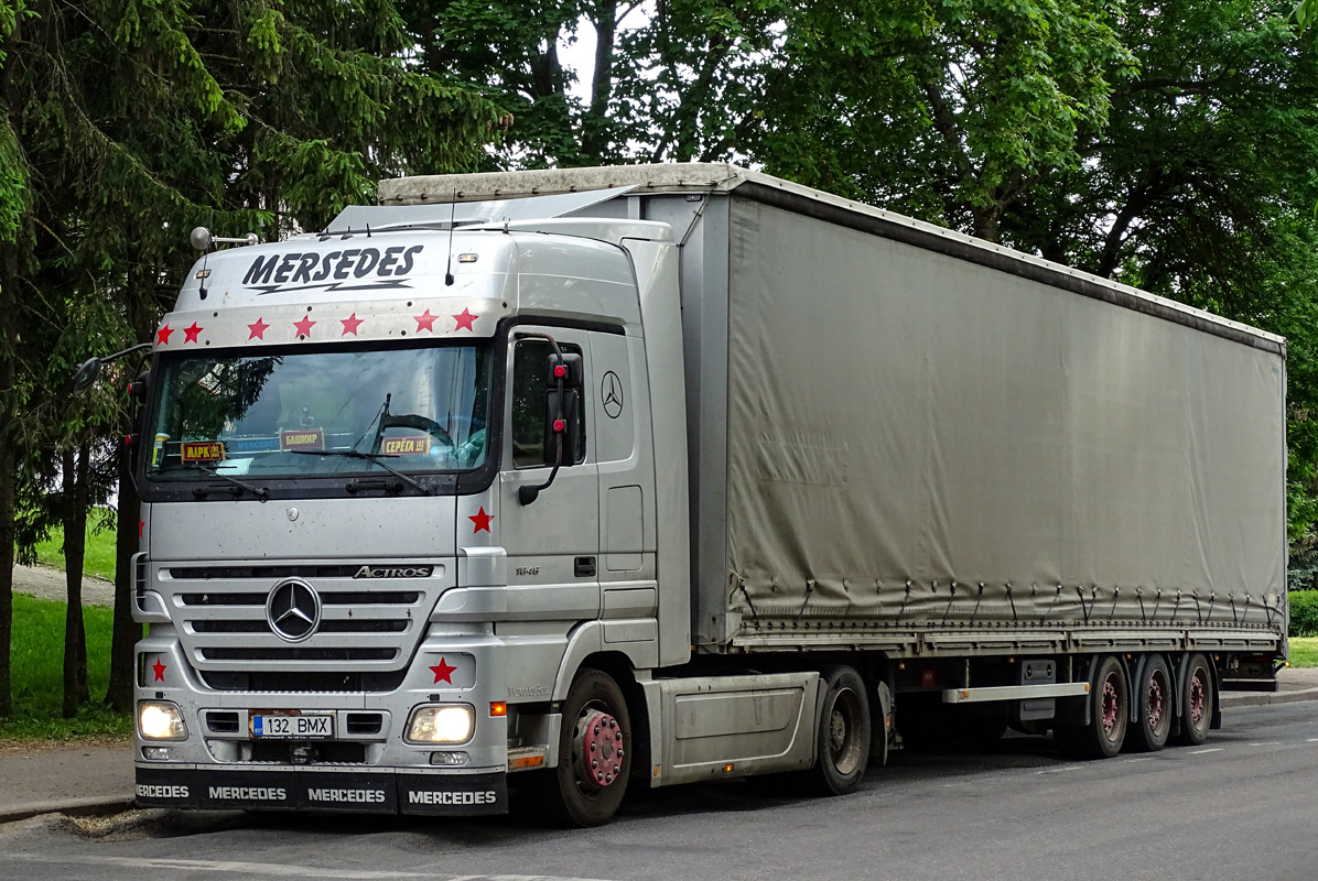 Эстония, № 132 BMX — Mercedes-Benz Actros ('2003) 1846