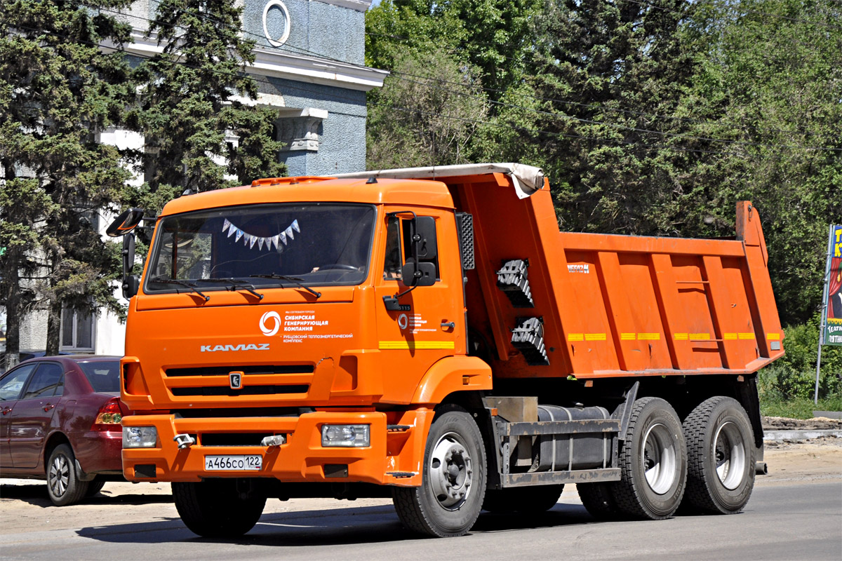 Алтайский край, № А 466 СО 122 — КамАЗ-65115-42