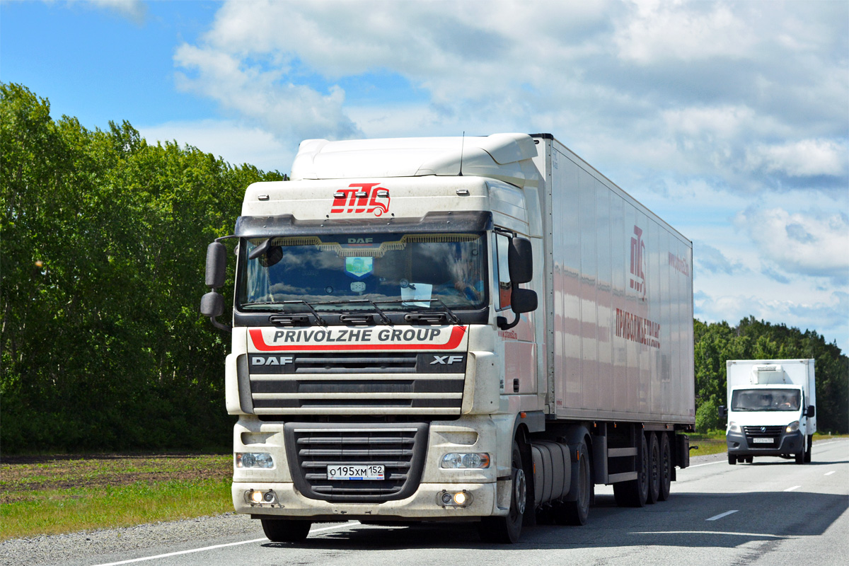 Нижегородская область, № О 195 ХМ 152 — DAF XF105 FT