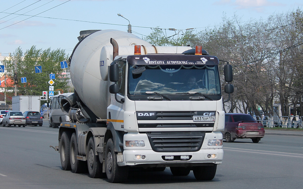 Челябинская область, № А 831 ОР 174 — DAF CF85 FAD