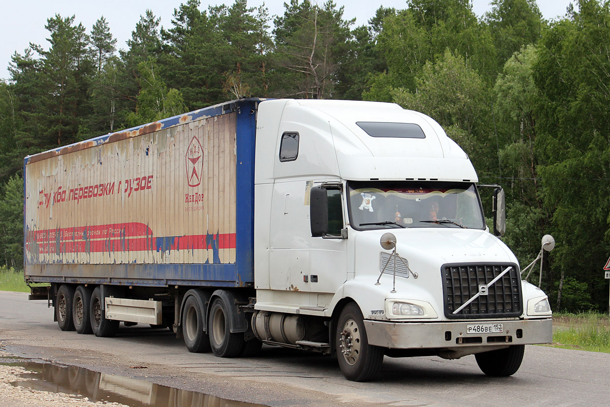 Нижегородская область, № Р 486 ВЕ 152 — Volvo VNL660