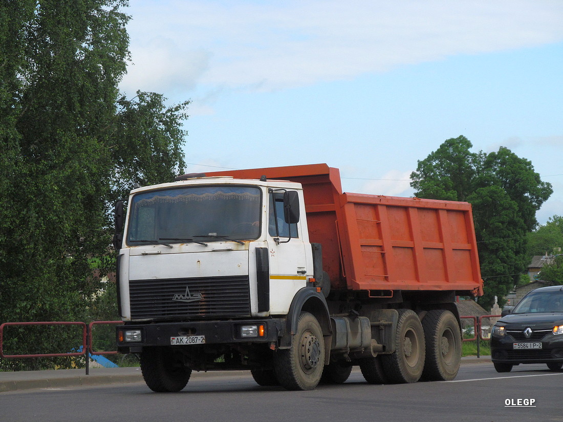 Витебская область, № АК 2087-2 — МАЗ-5516 (общая модель)