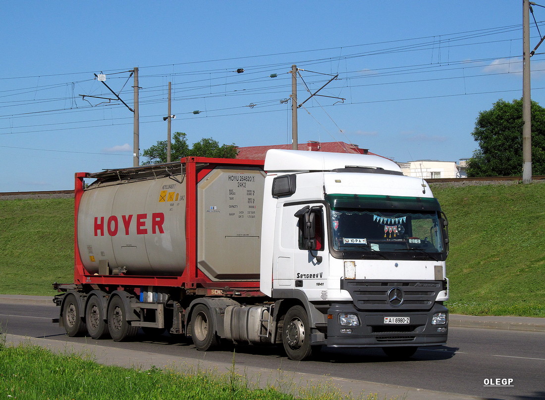 Витебская область, № АІ 6980-2 — Mercedes-Benz Actros ('2009) 1841