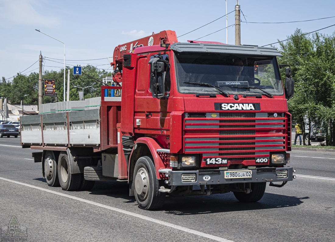 Алматы, № 980 GJA 02 — Scania (II) R143M