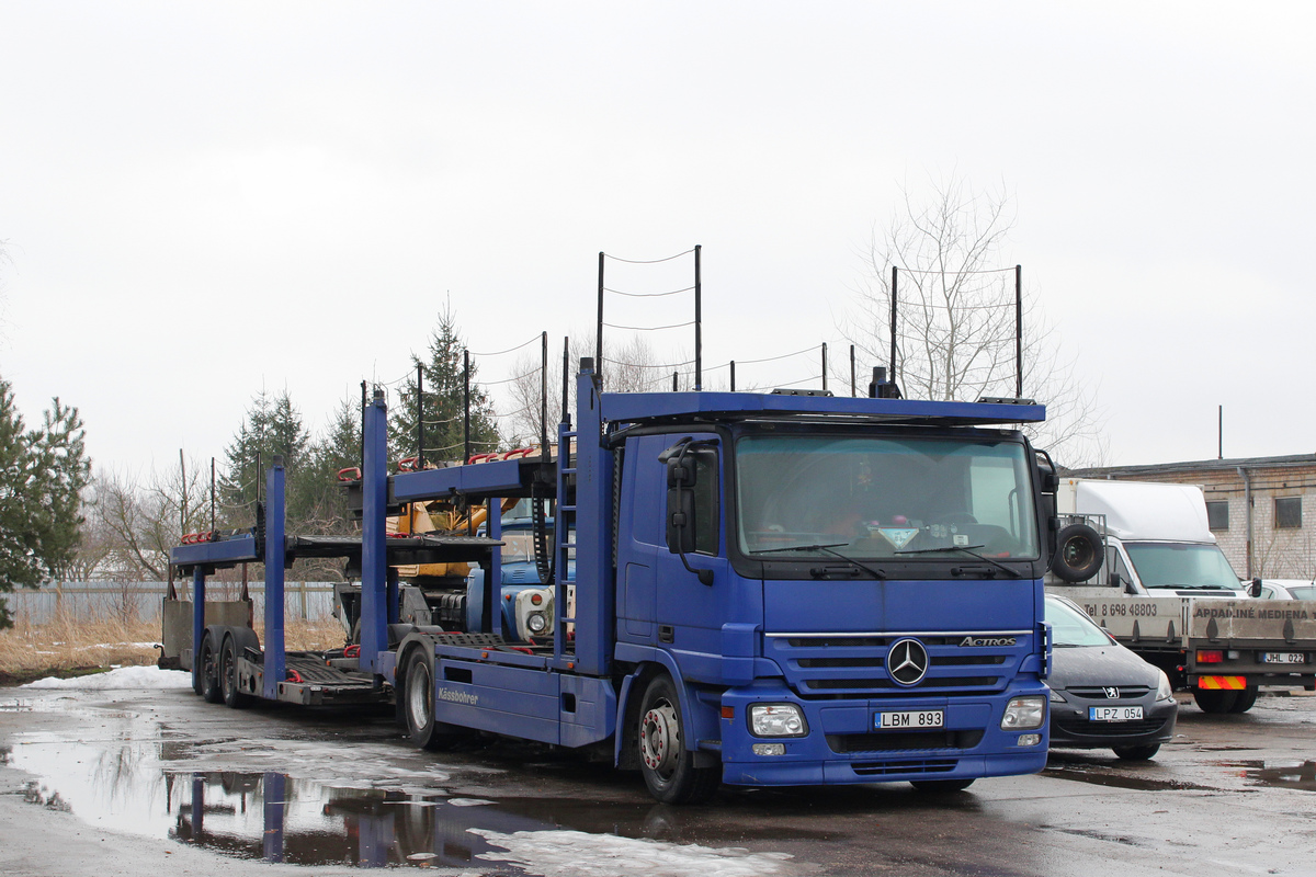 Литва, № LBM 893 — Mercedes-Benz Actros ('2003) 1841