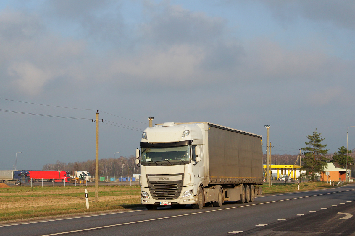 Польша, № WOS 63460 — DAF XF Euro6 FT