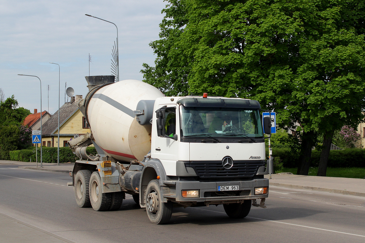 Литва, № DEM 963 — Mercedes-Benz Atego 2628