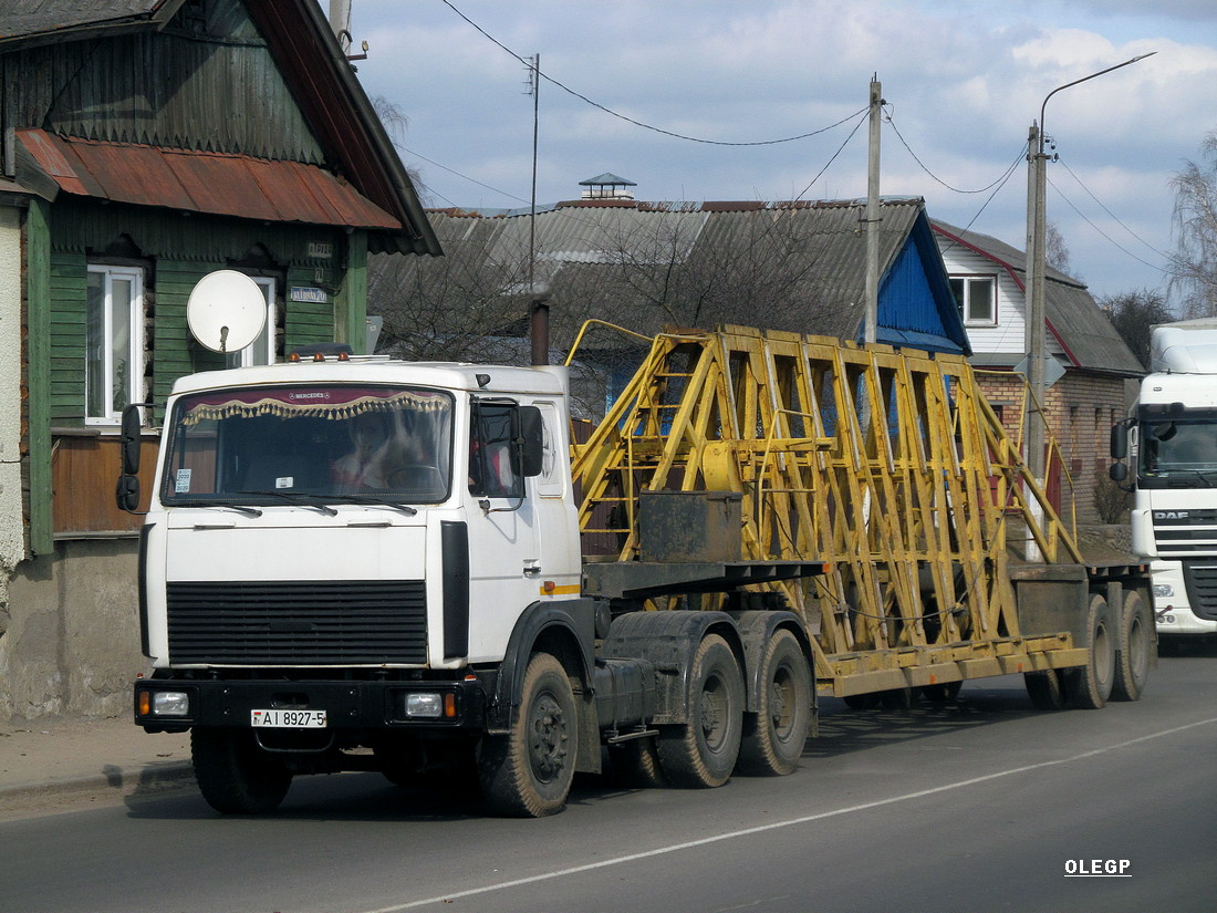 Минская область, № АІ 8927-5 — МАЗ-6422 (общая модель)