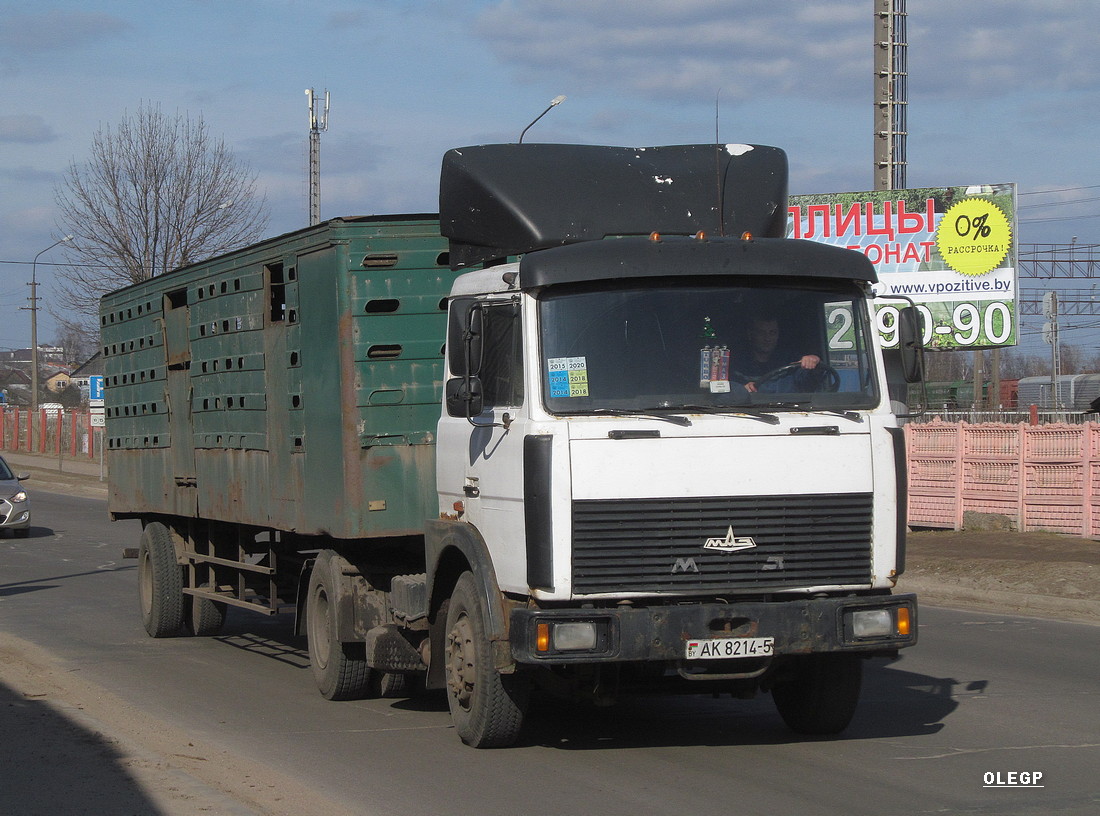 Минская область, № АК 8214-5 — МАЗ-5432 (общая модель)