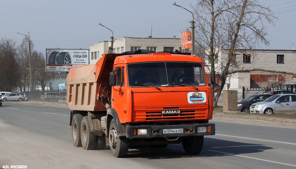 Псковская область, № Н 174 КА 60 — КамАЗ-55111 [551110]