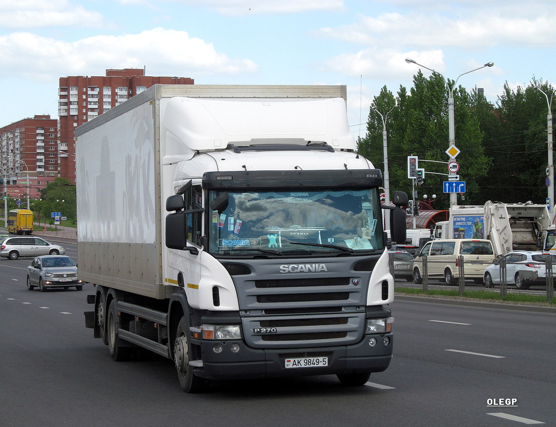 Минская область, № АК 9849-5 — Scania ('2004) P270