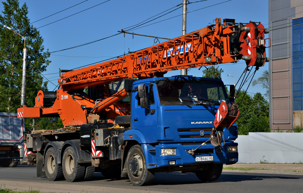 Калужская область, № О 784 ВС 40 — КамАЗ-65115-L4