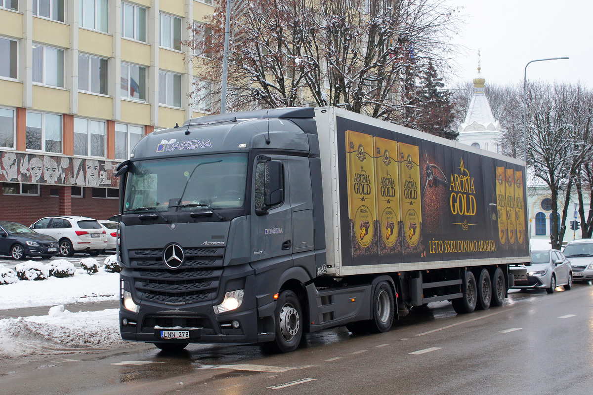 Литва, № LNN 278 — Mercedes-Benz Actros ('2011) 1842