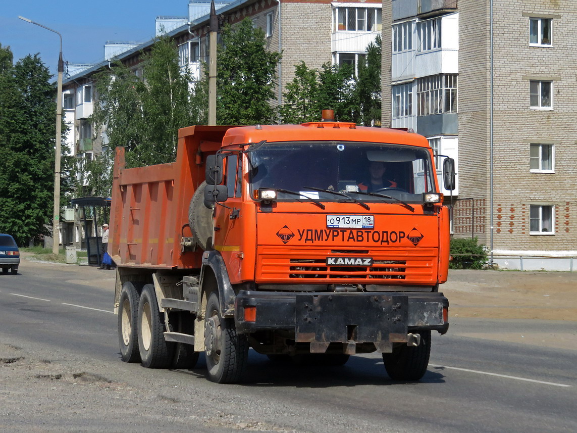 Удмуртия, № О 913 МР 18 — КамАЗ-65115-62