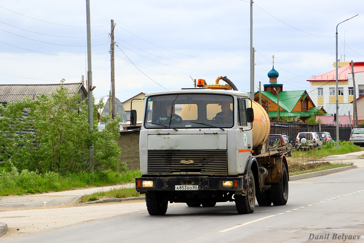 Ненецкий автономный округ, № А 853 ЕО 83 — МАЗ-5337 (общая модель)