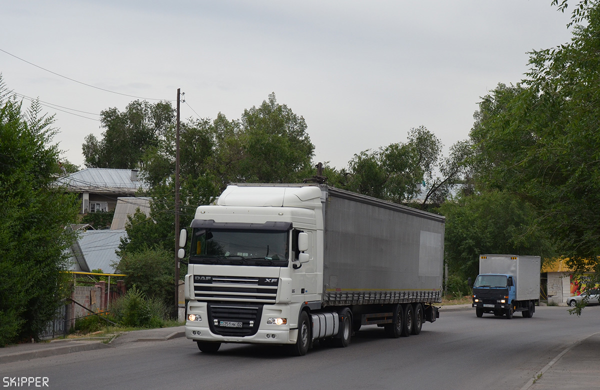 Алматы, № 751 MK 02 — DAF XF105 FT