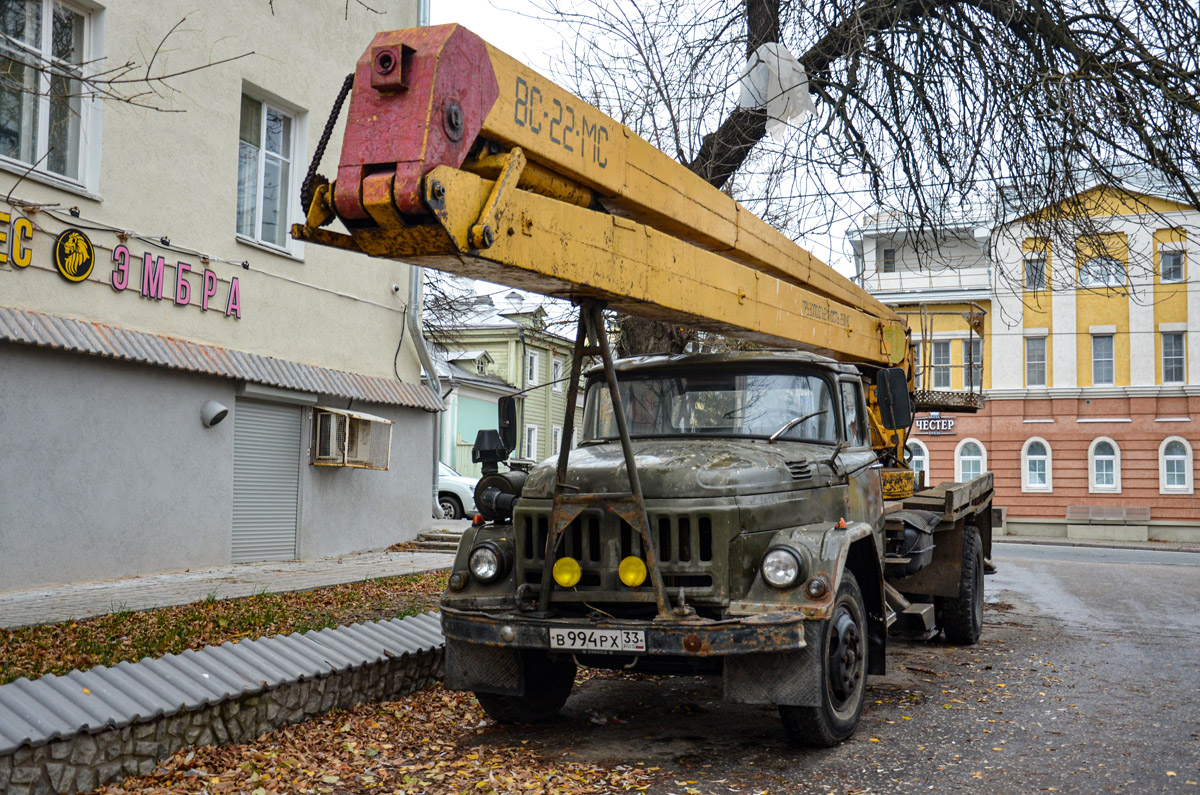 Владимирская область, № В 994 РХ 33 — ЗИЛ-431510