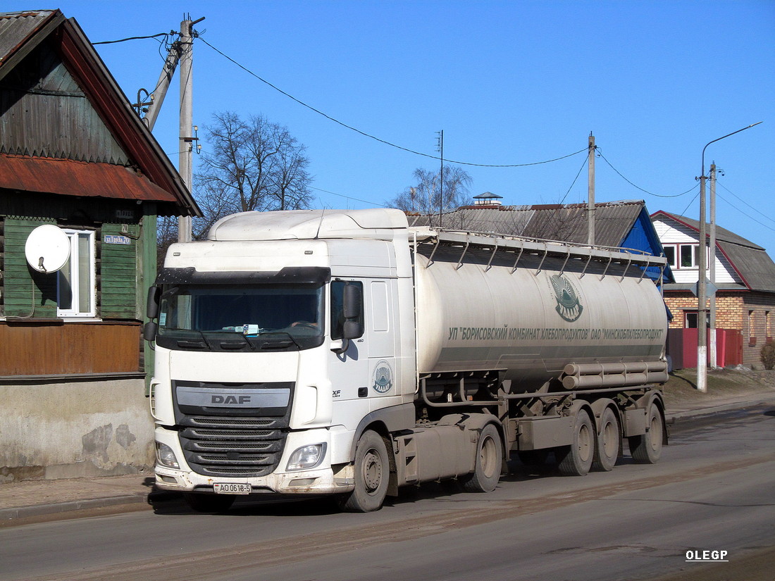 Минская область, № АО 0618-5 — DAF XF Euro6 FT