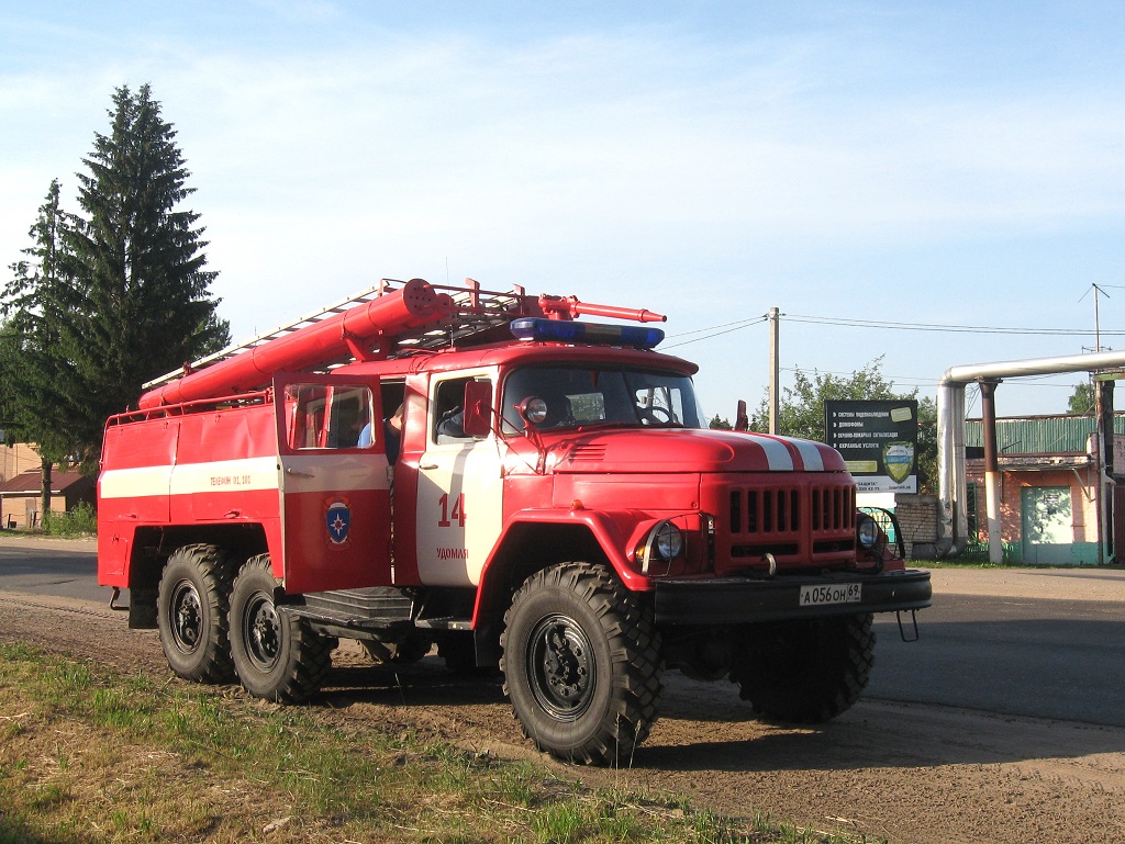 Тверская область, № А 056 ОН 69 — ЗИЛ-131НА (УАМЗ)